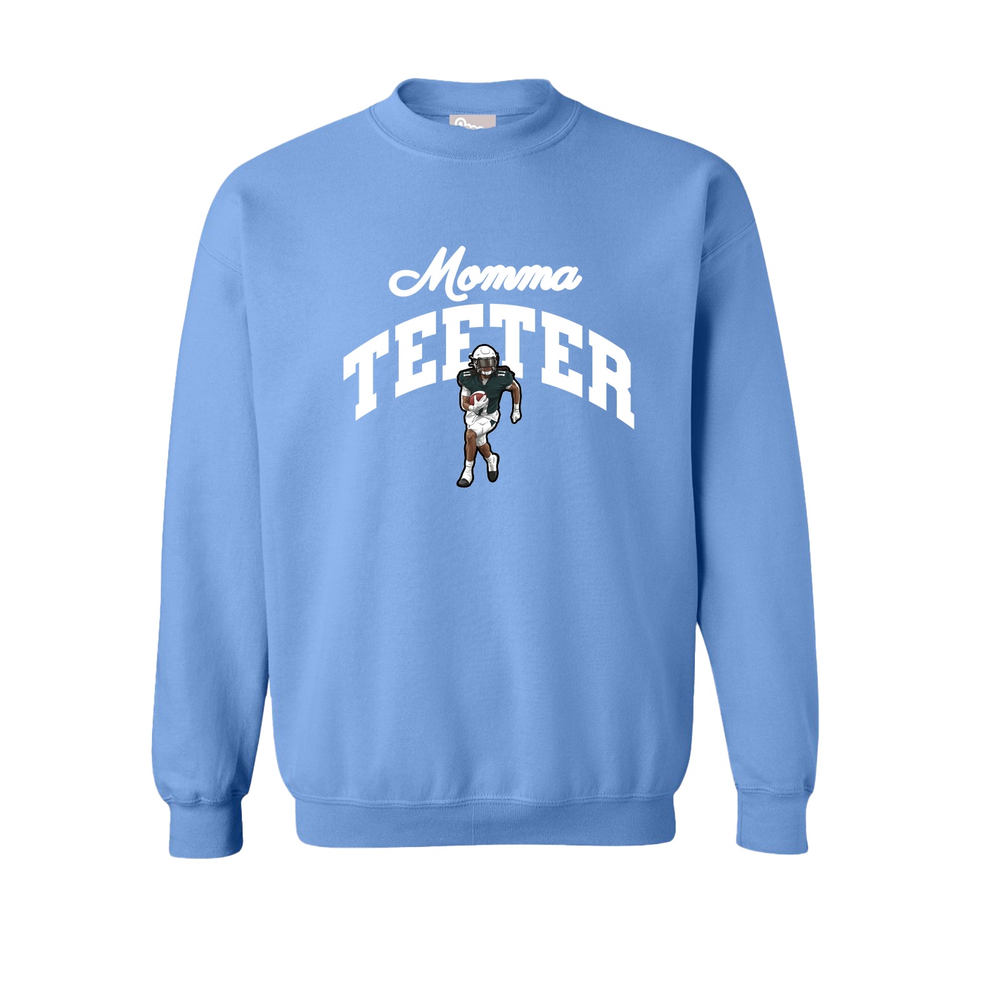 Fleece Crew — Mothers Day Arch in Powder Blue