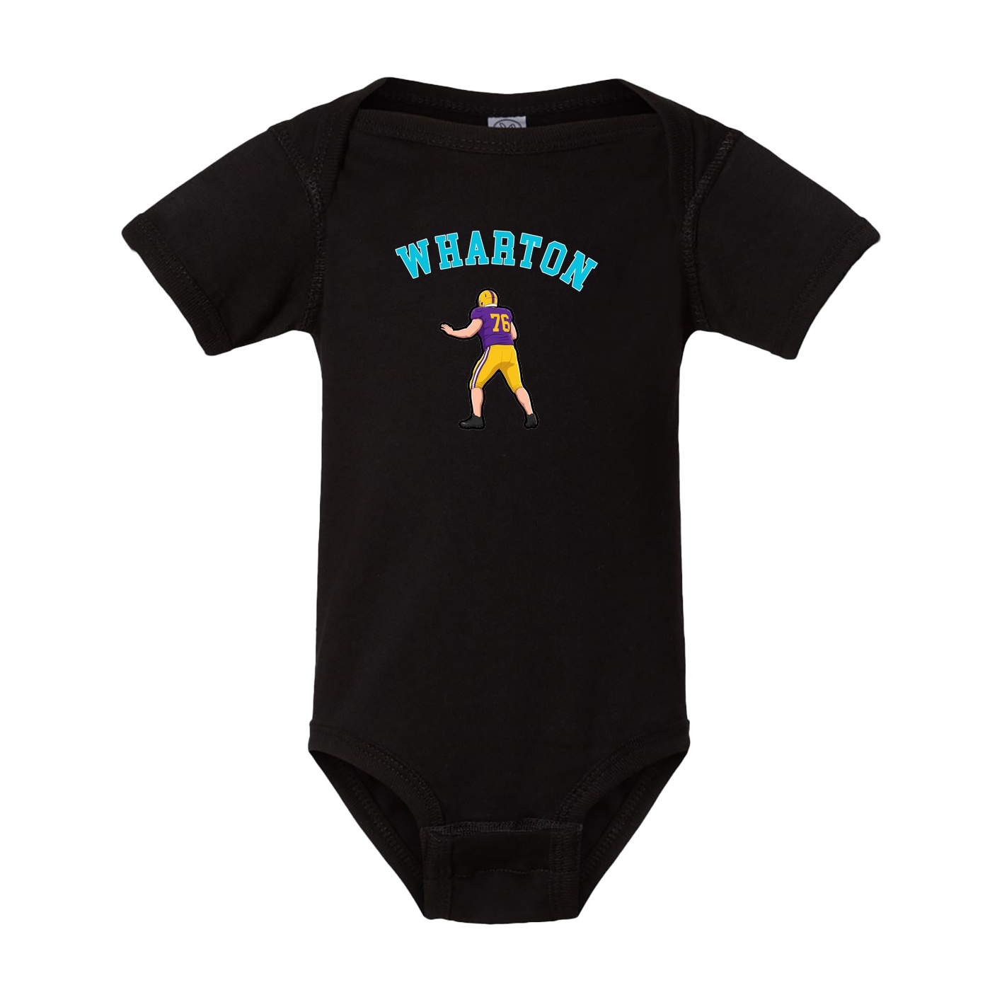 Baby Onesie — Shirsey Arch in Black