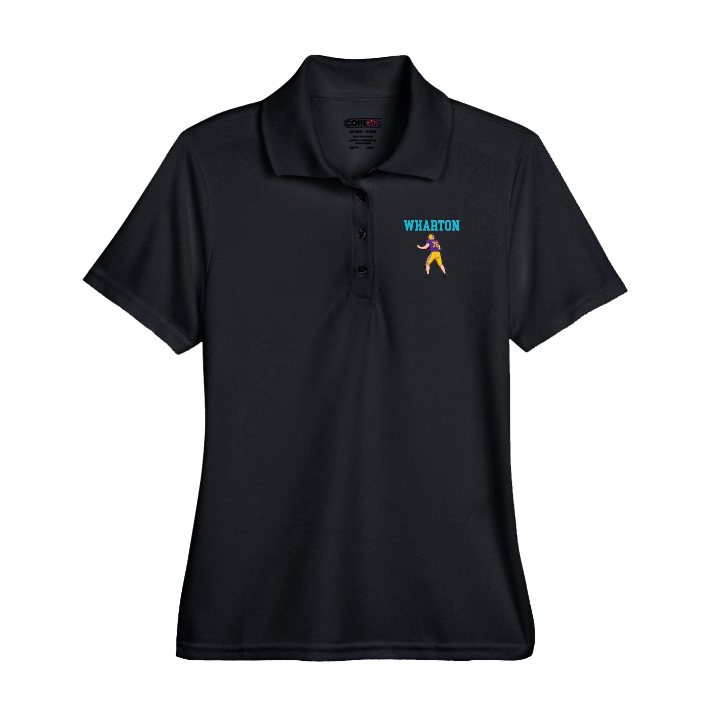 Performance Polo — Shirsey in Black