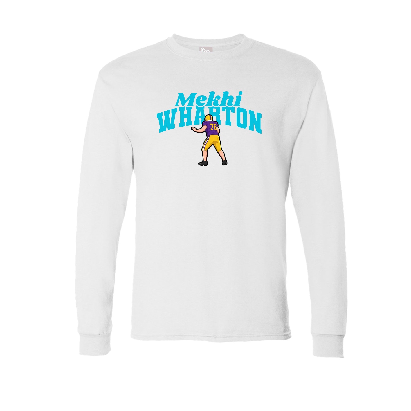 Long Sleeve Tee — Signature Arch in White