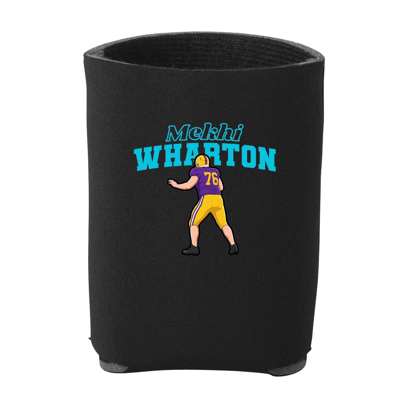 Can Holder — Name Arch in Black