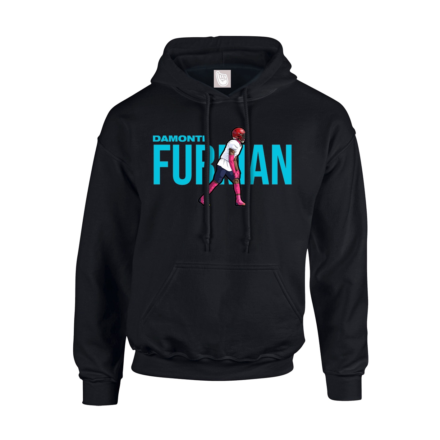 Hoodie — Player Name in Black