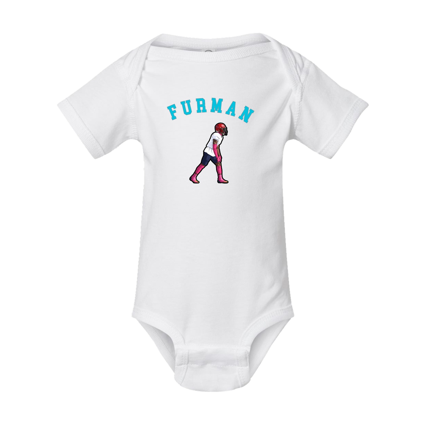 Baby Onesie — Shirsey Arch in White