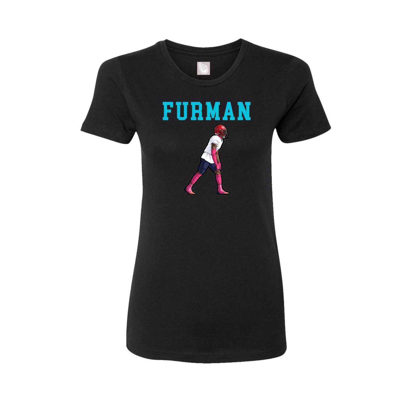 Fitted Women's Tee — Shirsey in Black