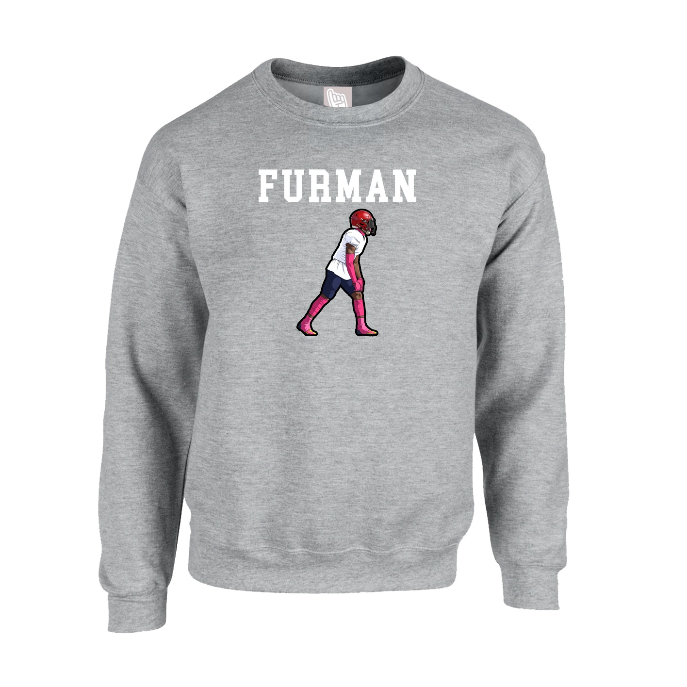 Fleece Crew — Shirsey in Grey