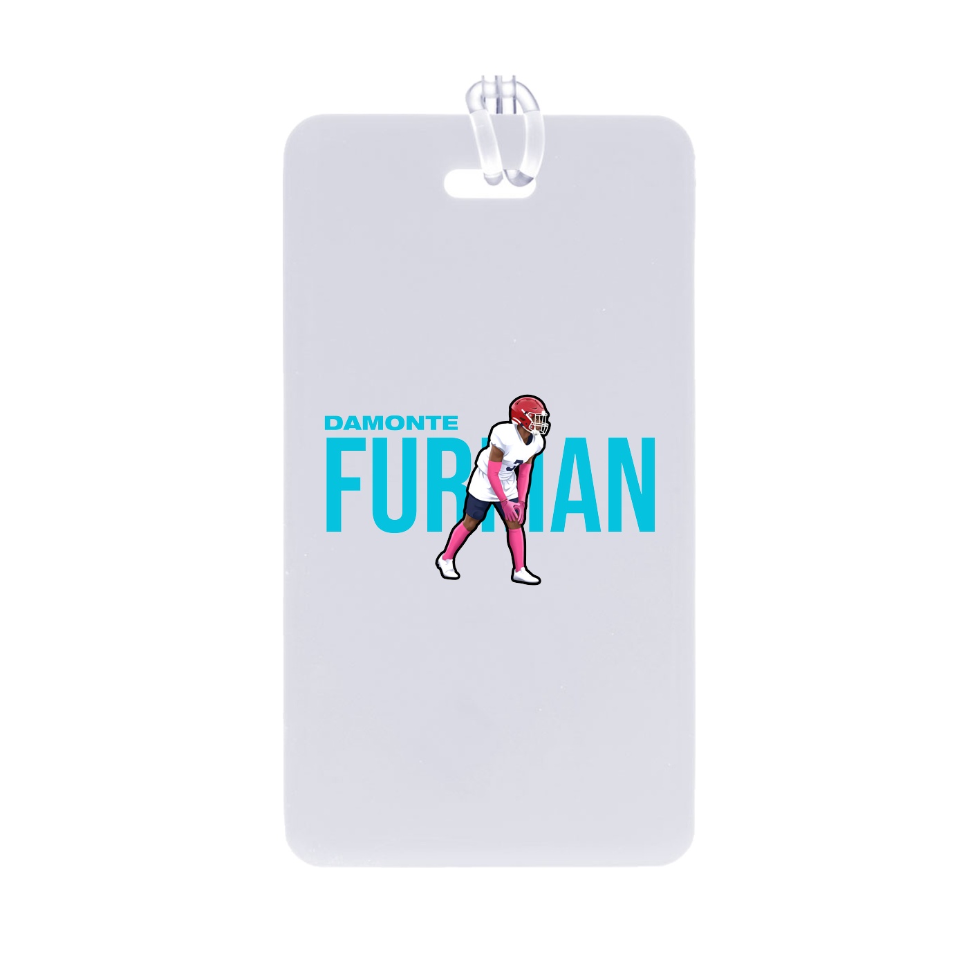 Bag Tag — Player Name in Classic