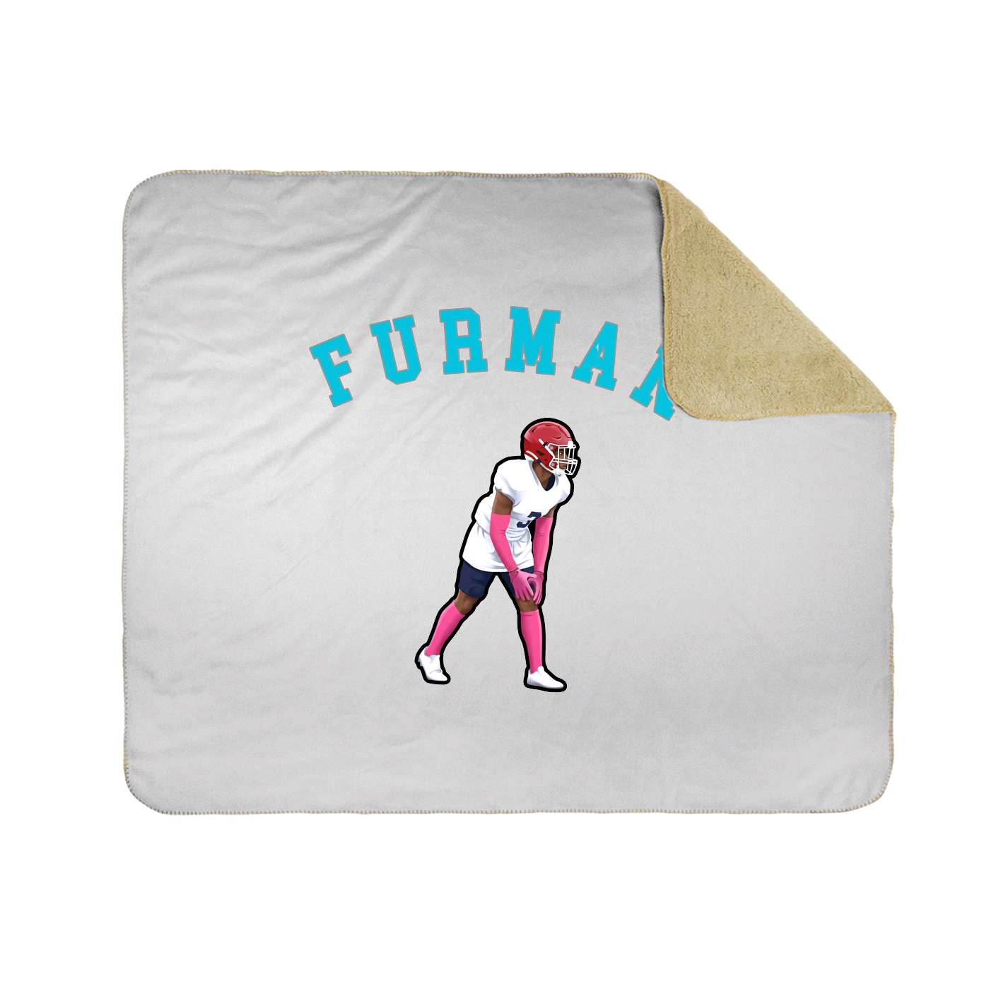 Throw Blanket — Shirsey Arch in White