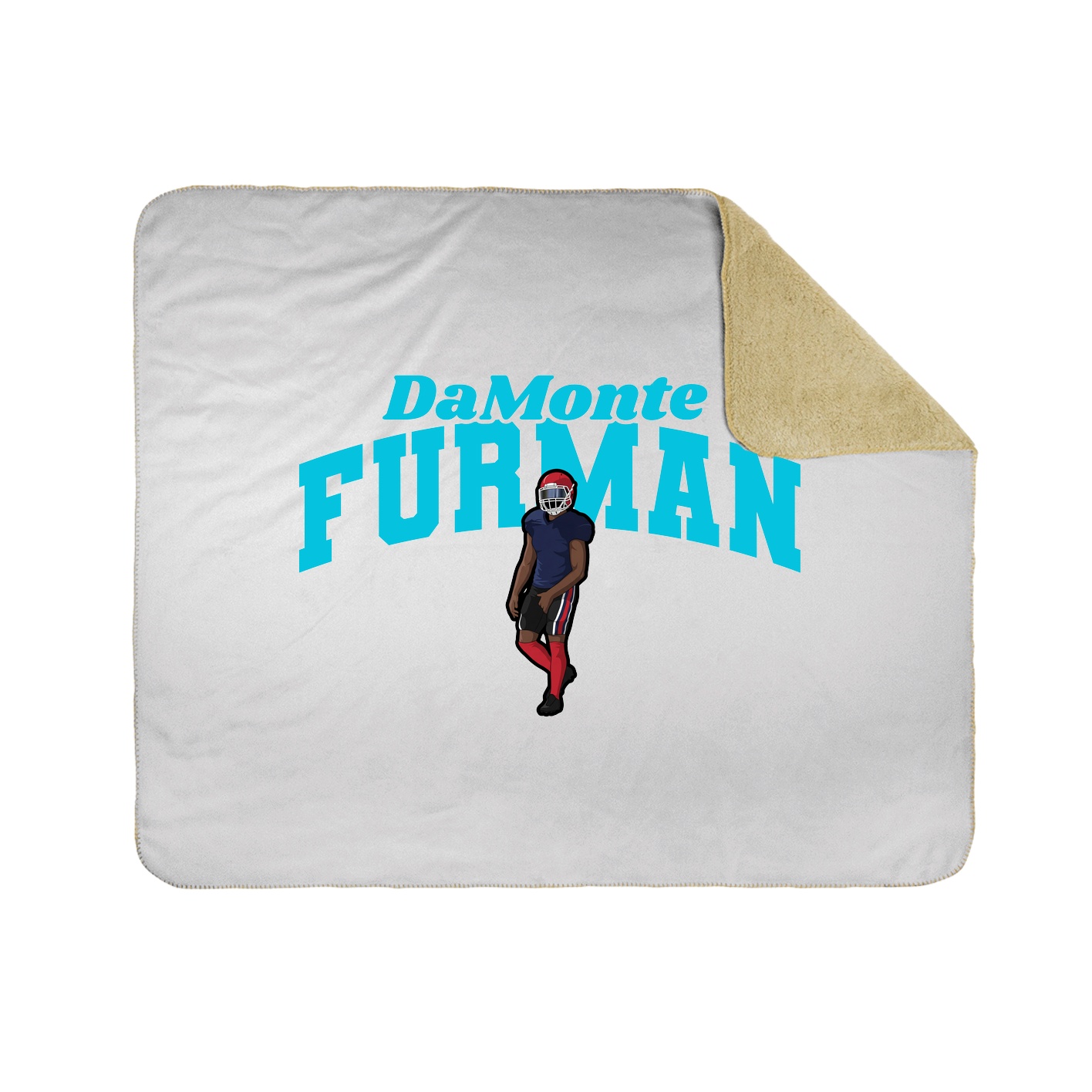 Throw Blanket — Signature Arch in White