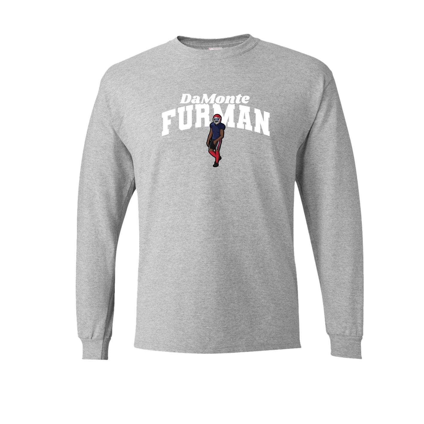 Long Sleeve Tee — Signature Arch in Grey