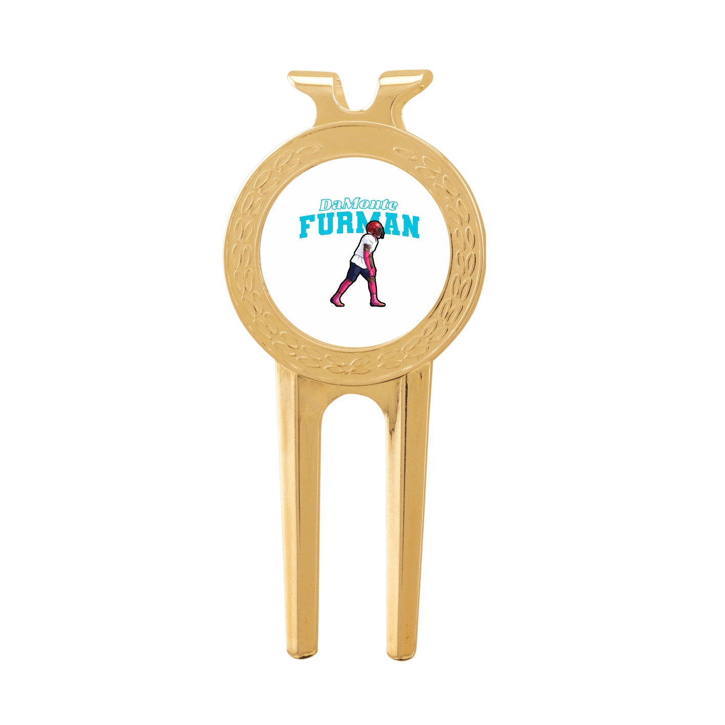 Divot Tool with Ball Marker — Name Arch in Classic
