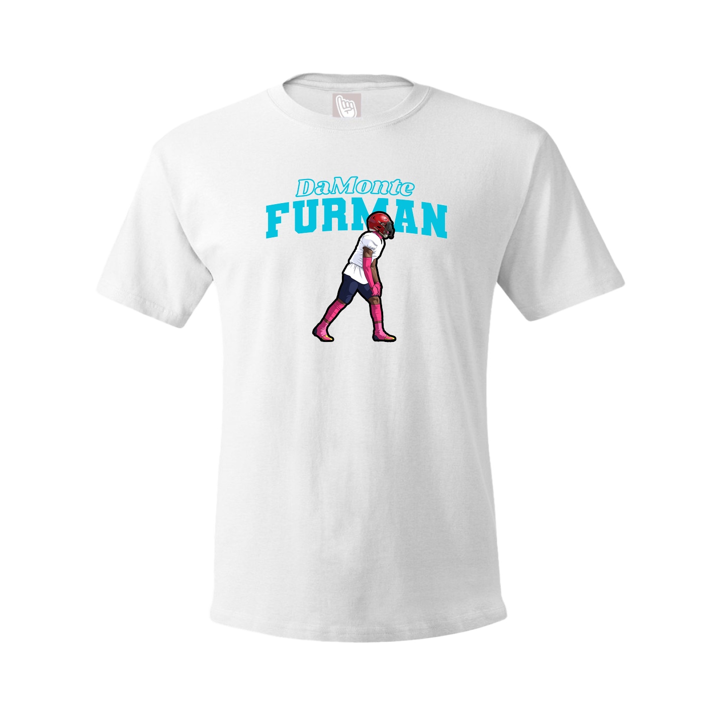 Tee — Name Arch in White