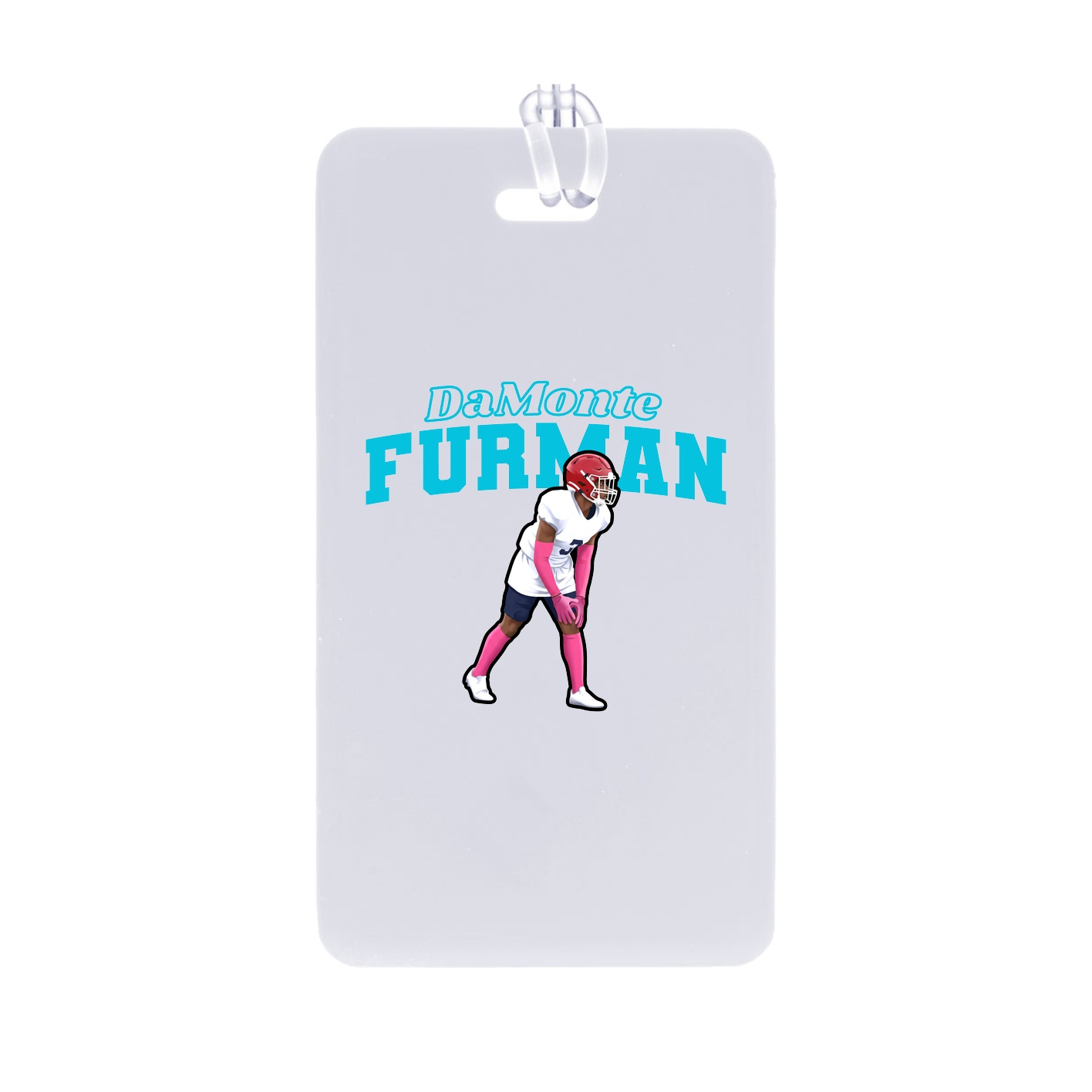 Bag Tag — Name Arch in Classic