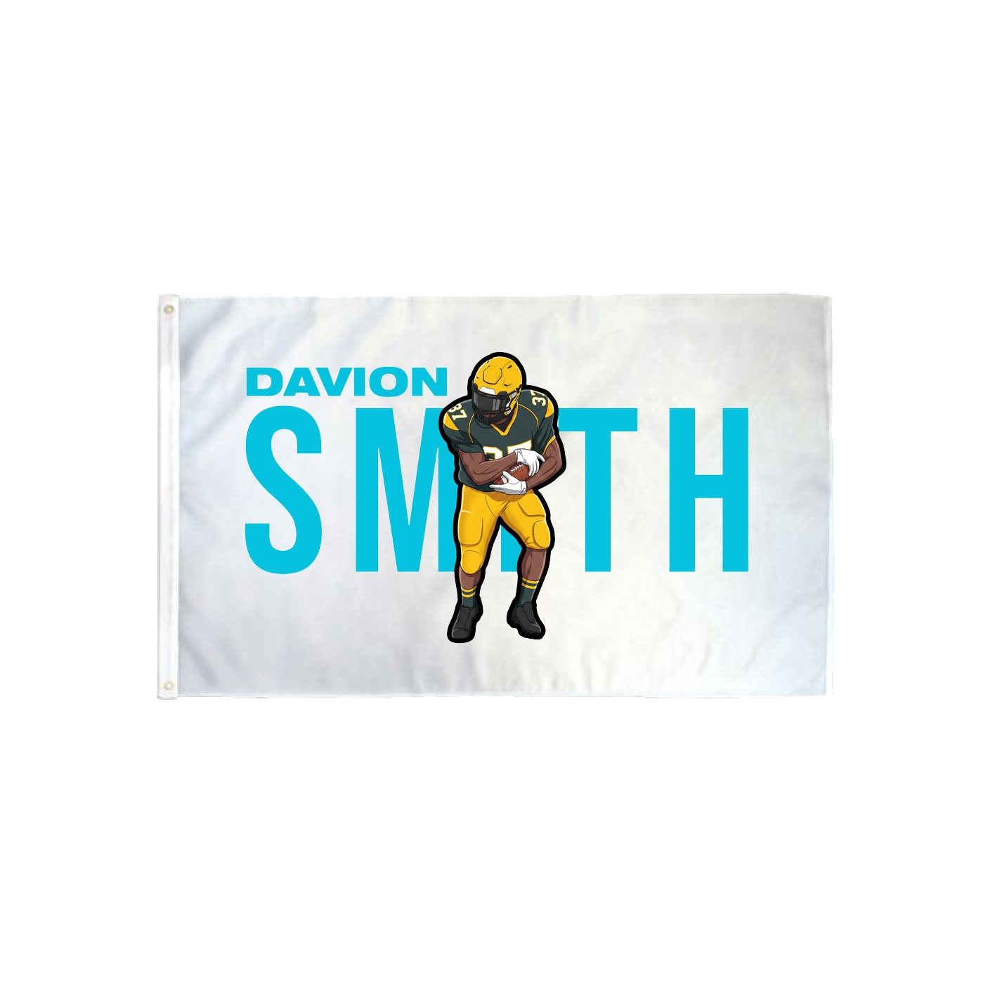 3x5 Flag — Player Name in Classic