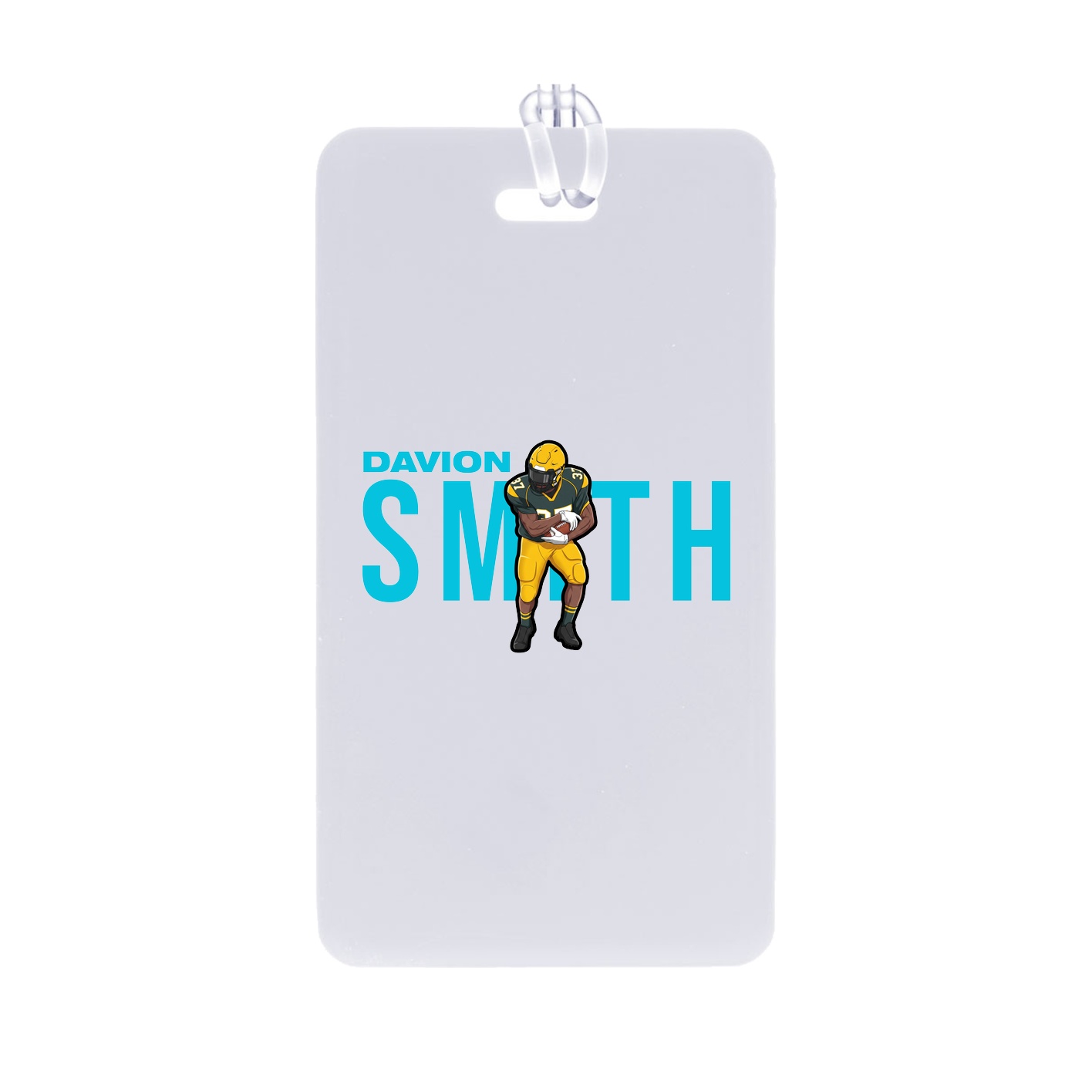 Bag Tag — Player Name in Classic