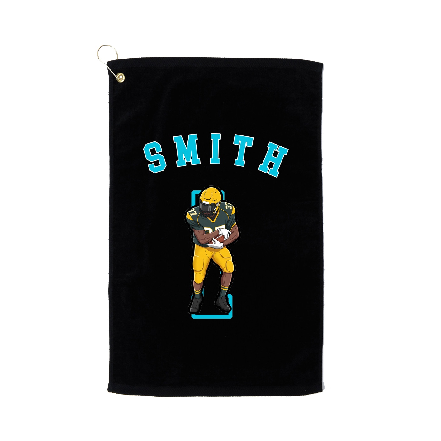 Golf Towel — Shirsey Arch in Black