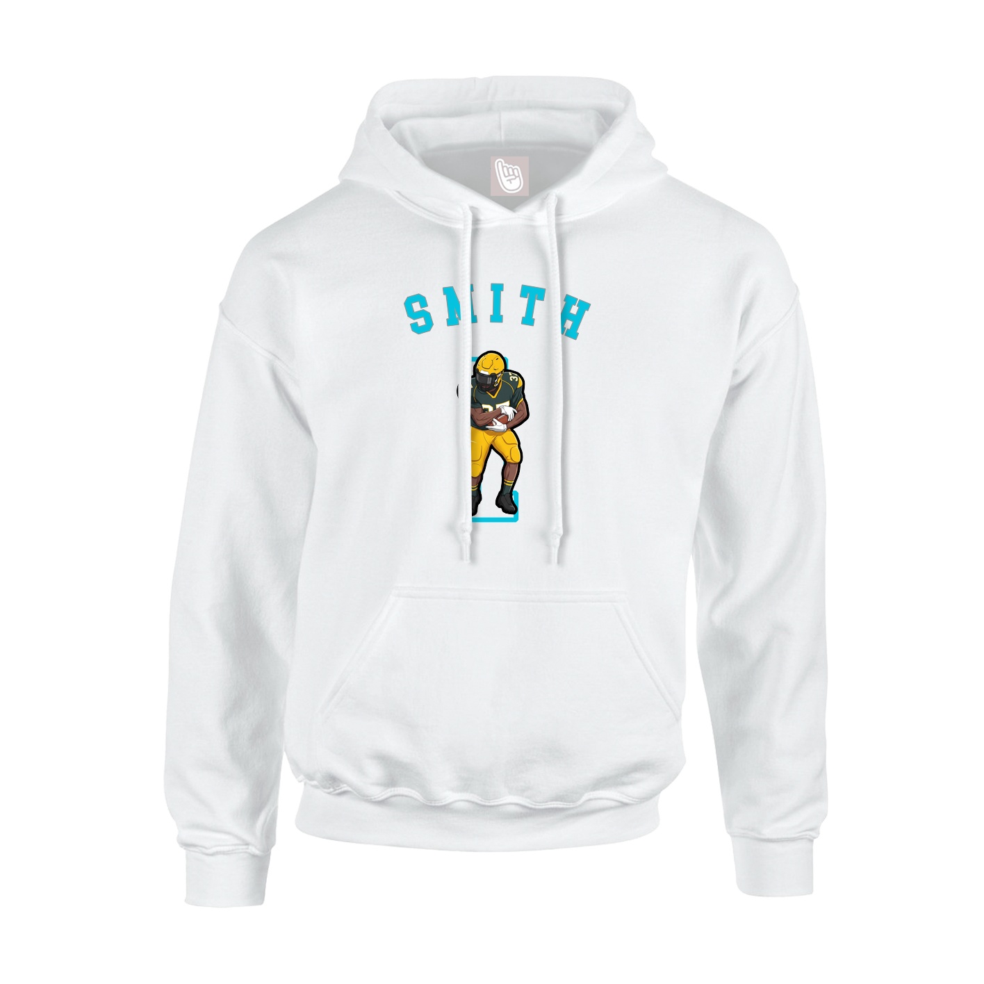 Hoodie — Shirsey Arch in White