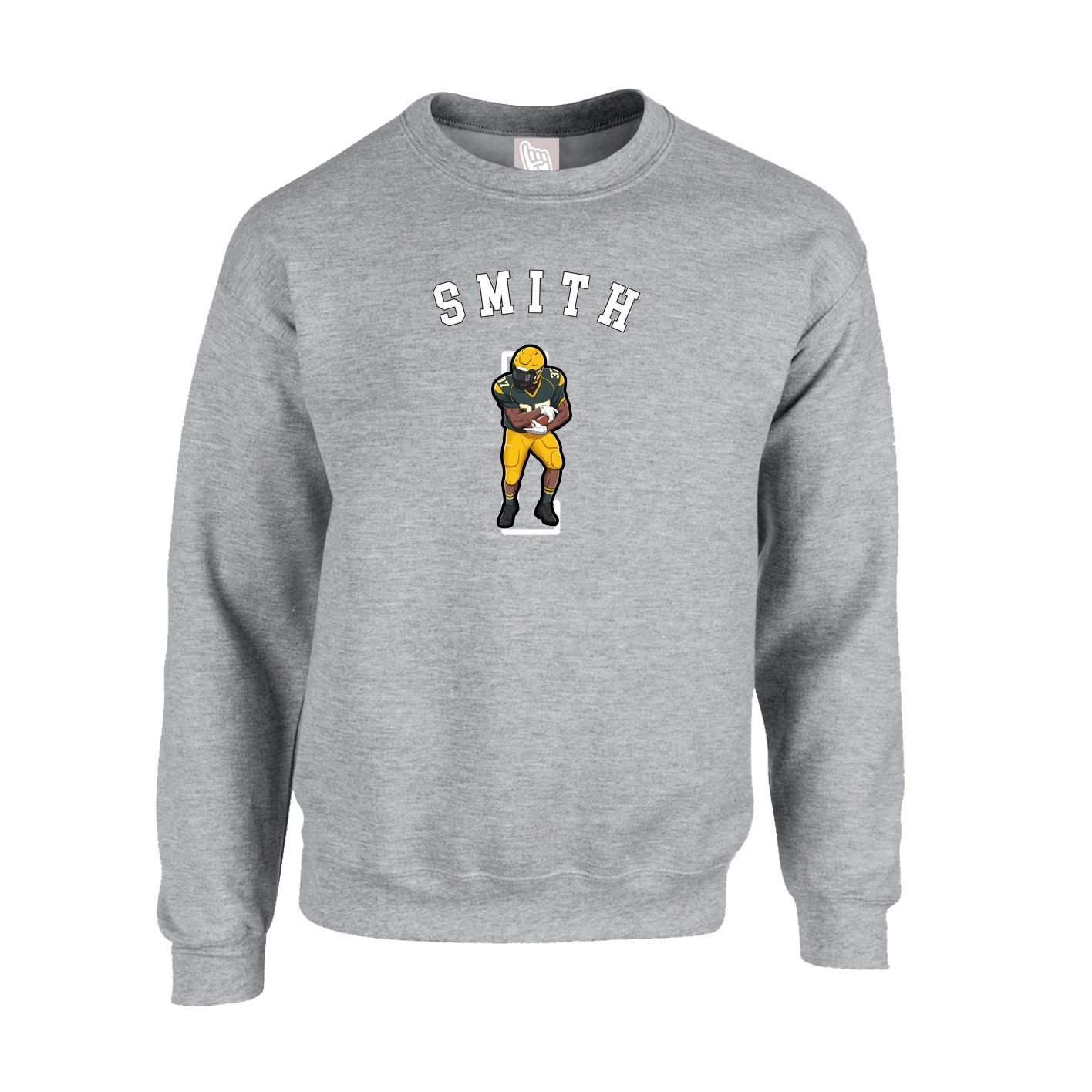 Fleece Crew — Shirsey Arch in Grey