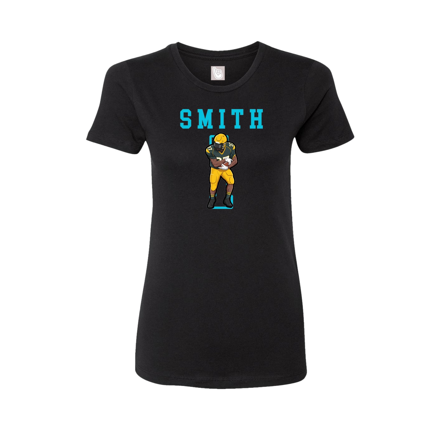 Fitted Women's Tee — Shirsey in Black