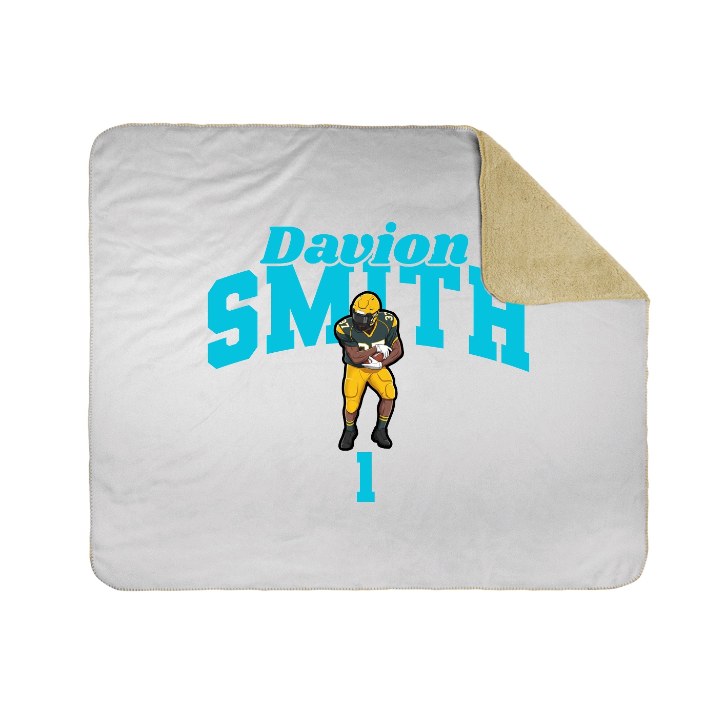 Throw Blanket — Signature Arch in White