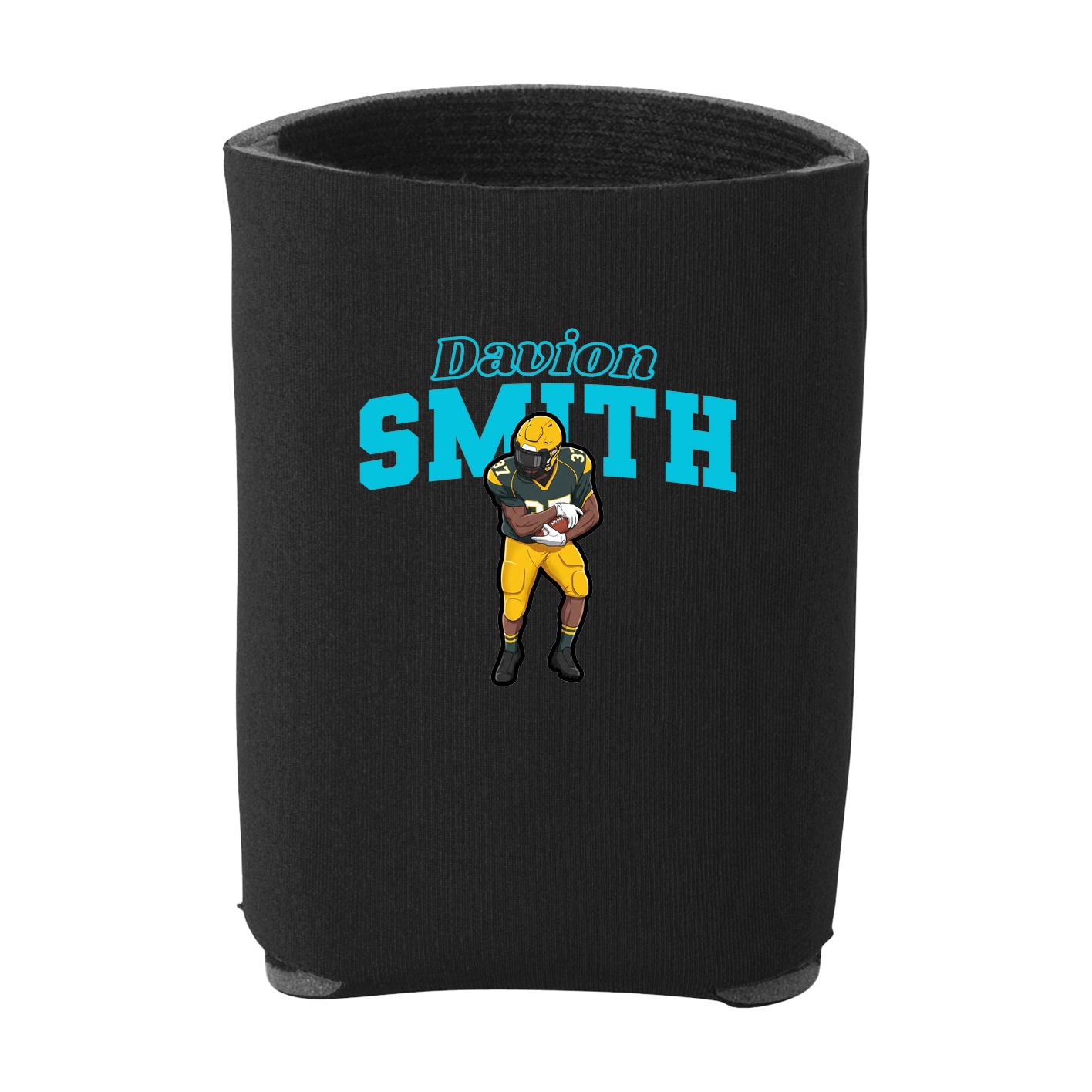 Can Holder — Name Arch in Black