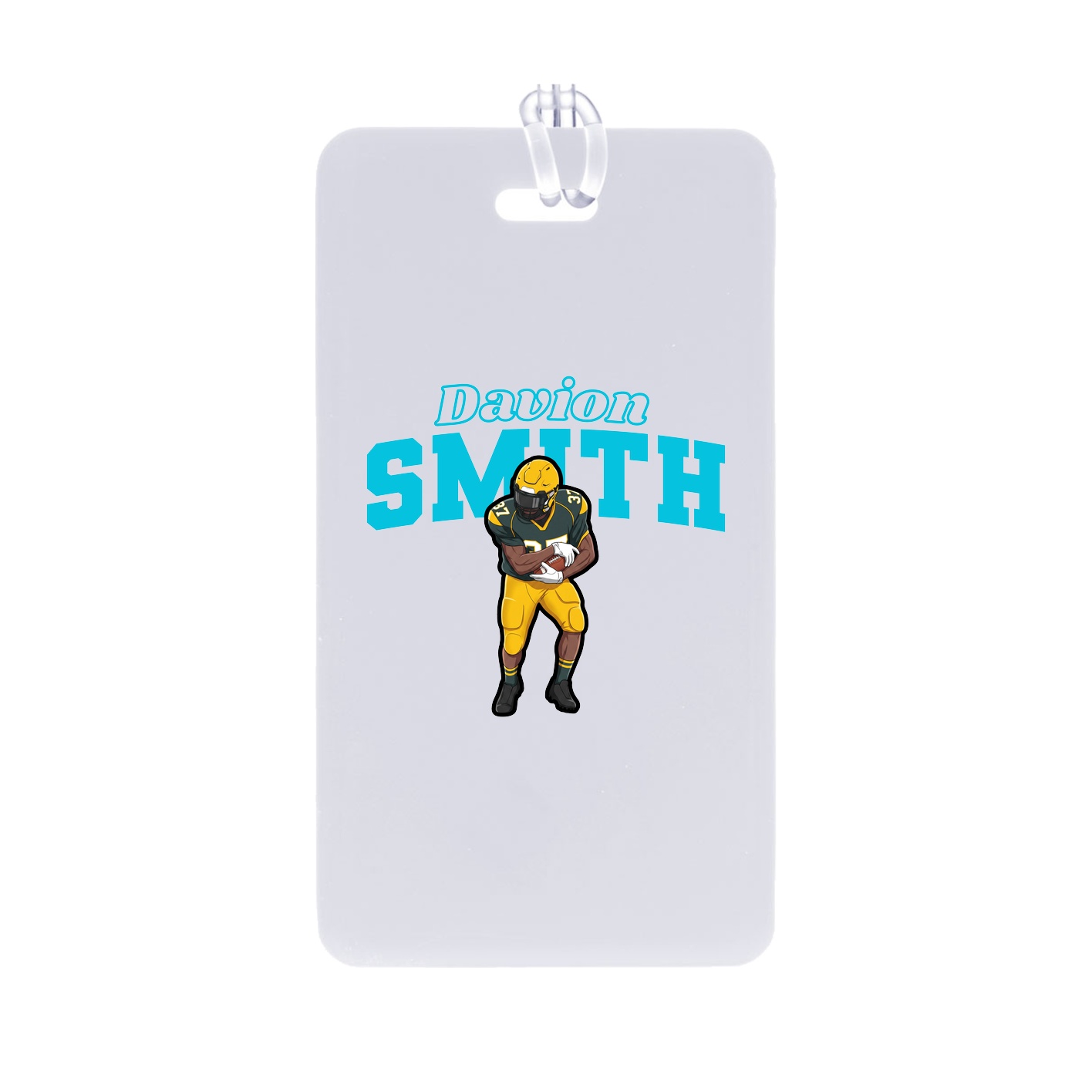 Bag Tag — Name Arch in Classic