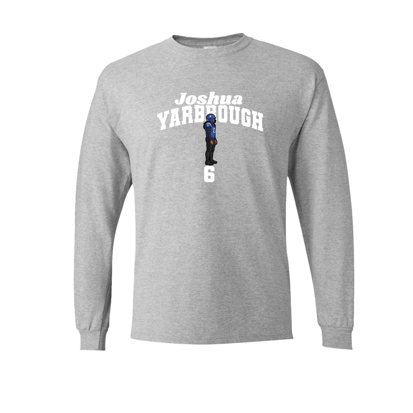 Long Sleeve Tee — Signature Arch in Grey