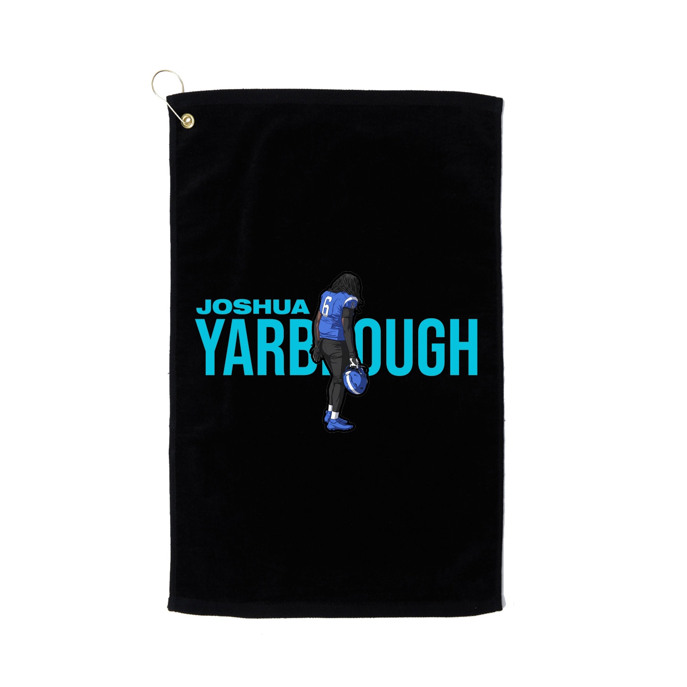 Golf Towel — Player Name in Black