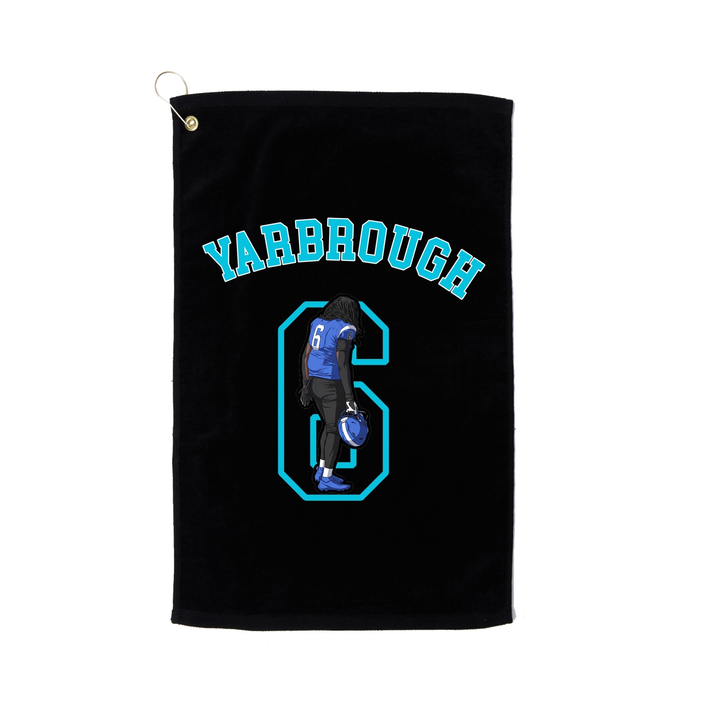 Golf Towel — Shirsey Arch in Black