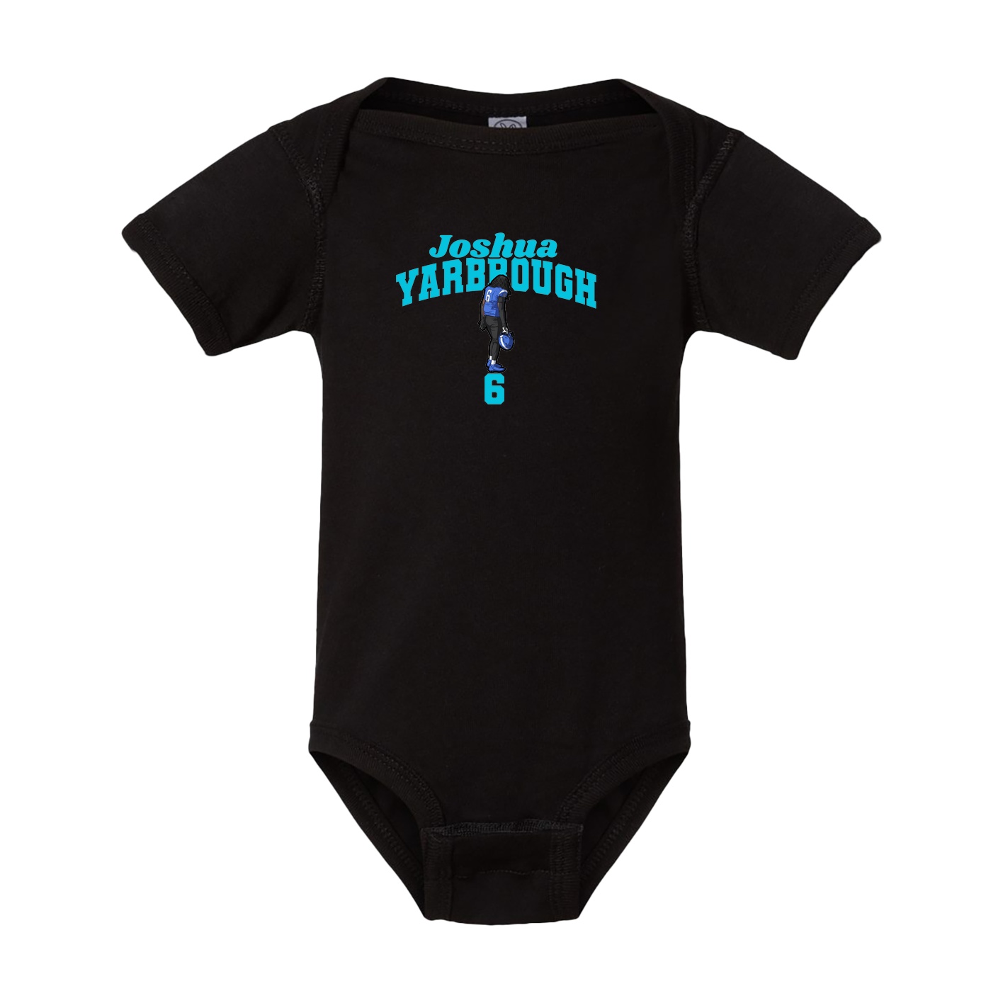 Baby Onesie — Signature Arch in Black