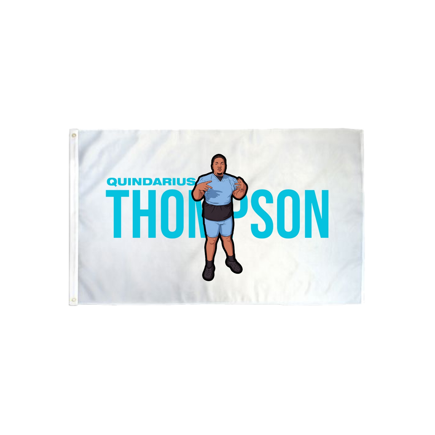 3x5 Flag — Player Name in Classic