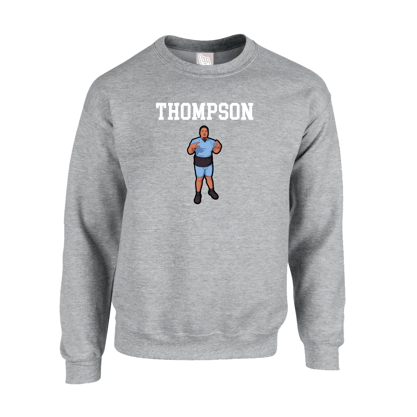 Fleece Crew — Shirsey in Grey