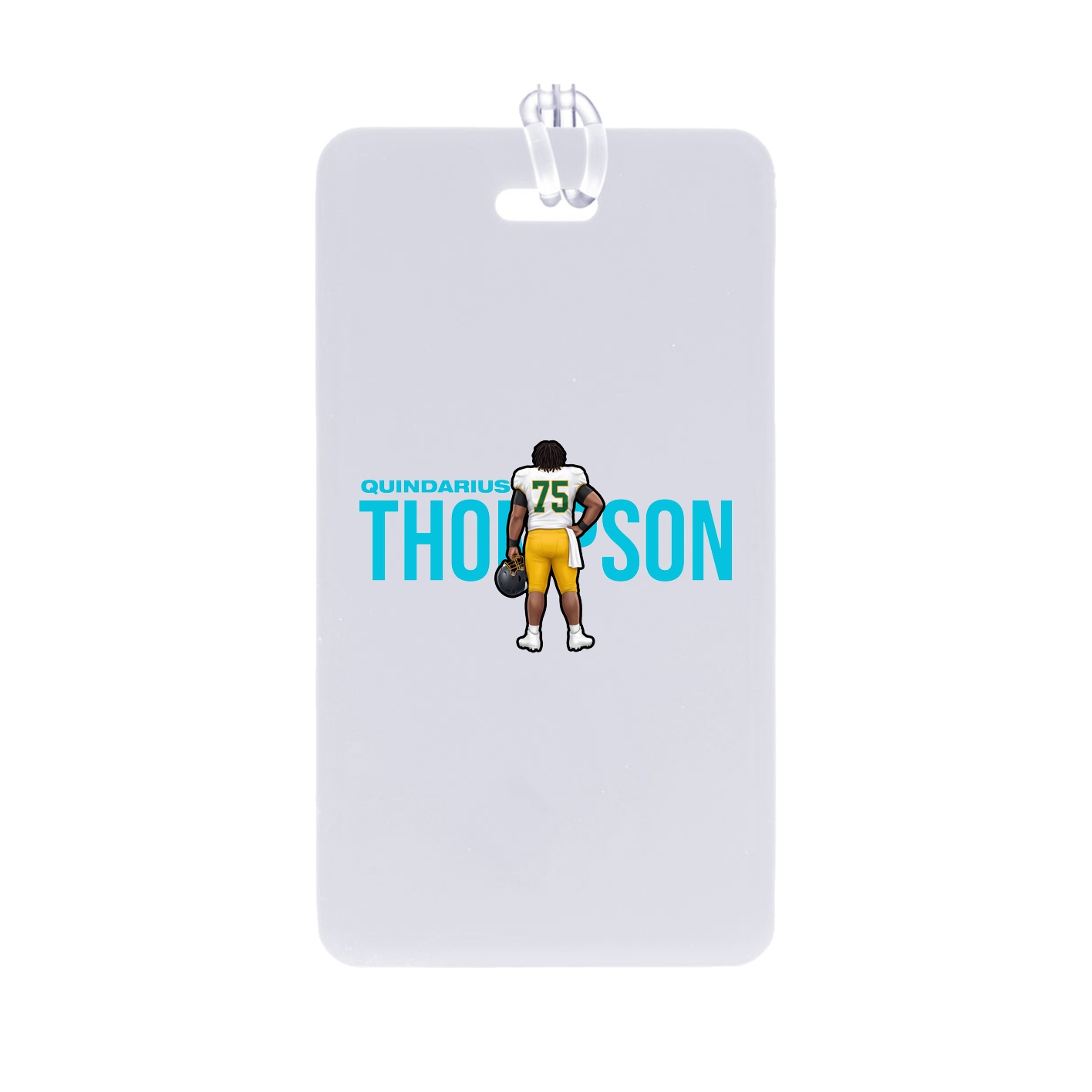 Bag Tag — Player Name in Classic