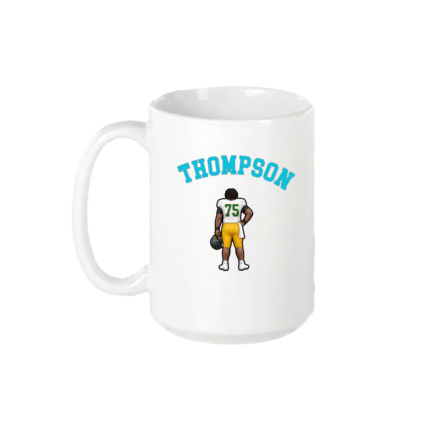 15oz Coffee Mug — Shirsey Arch in White