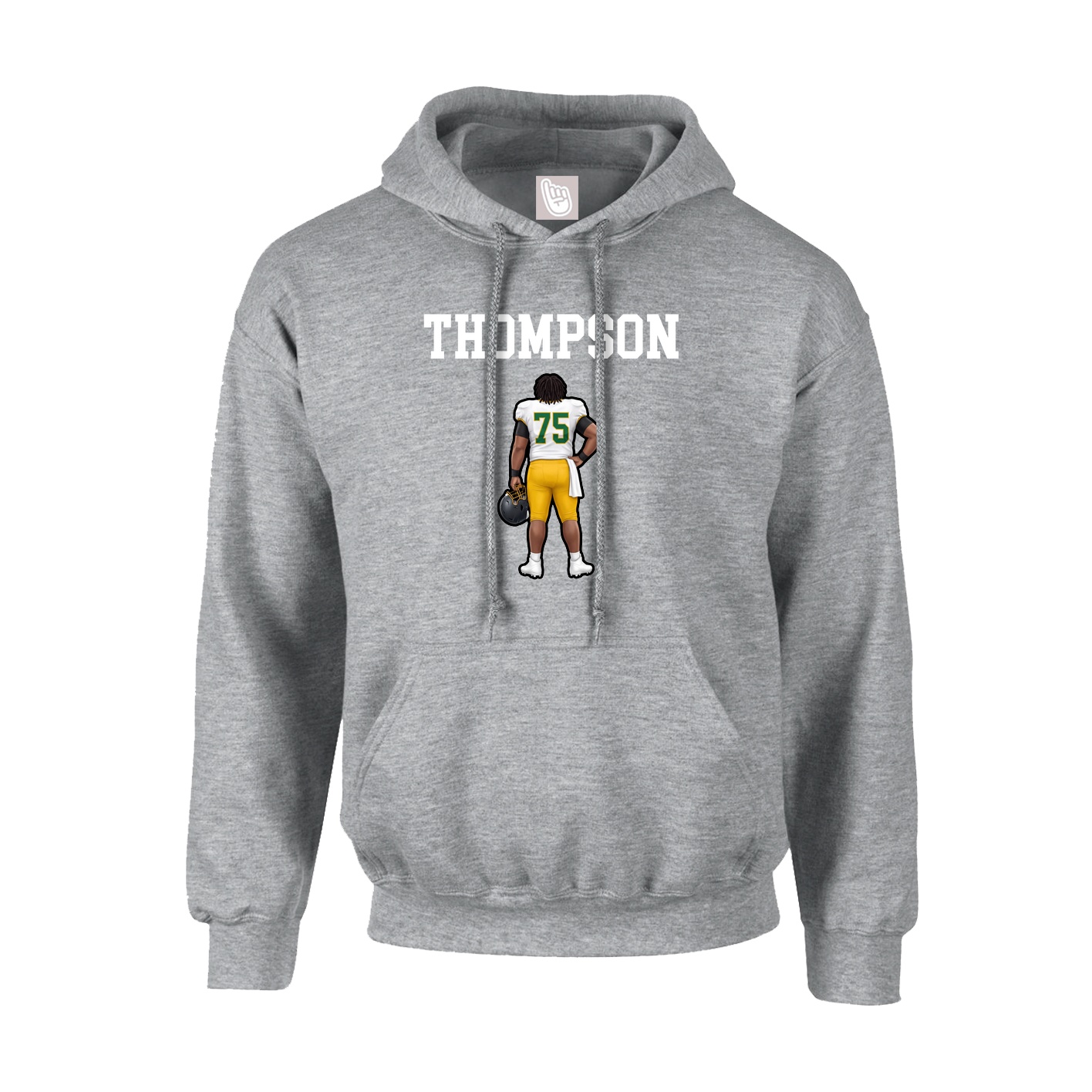 Hoodie — Shirsey in Grey