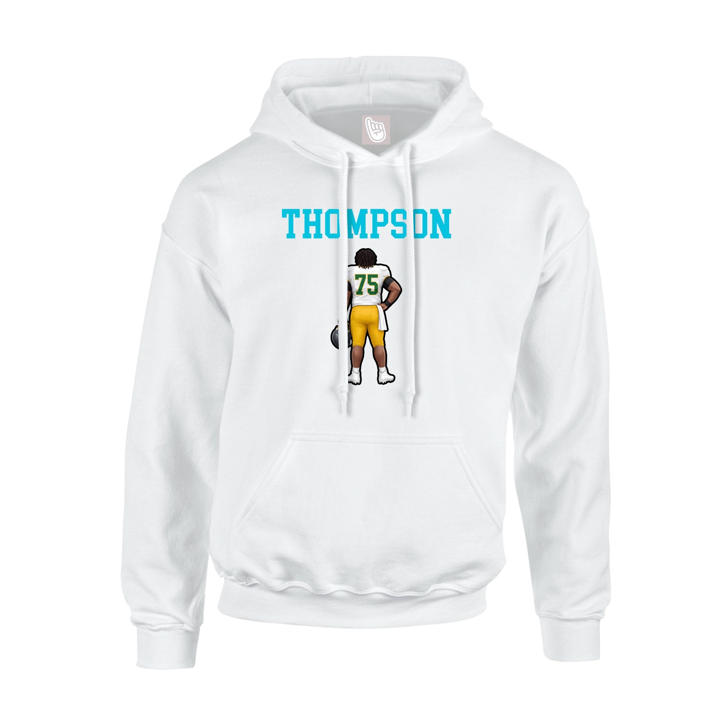 Youth Hoodie — Shirsey in White
