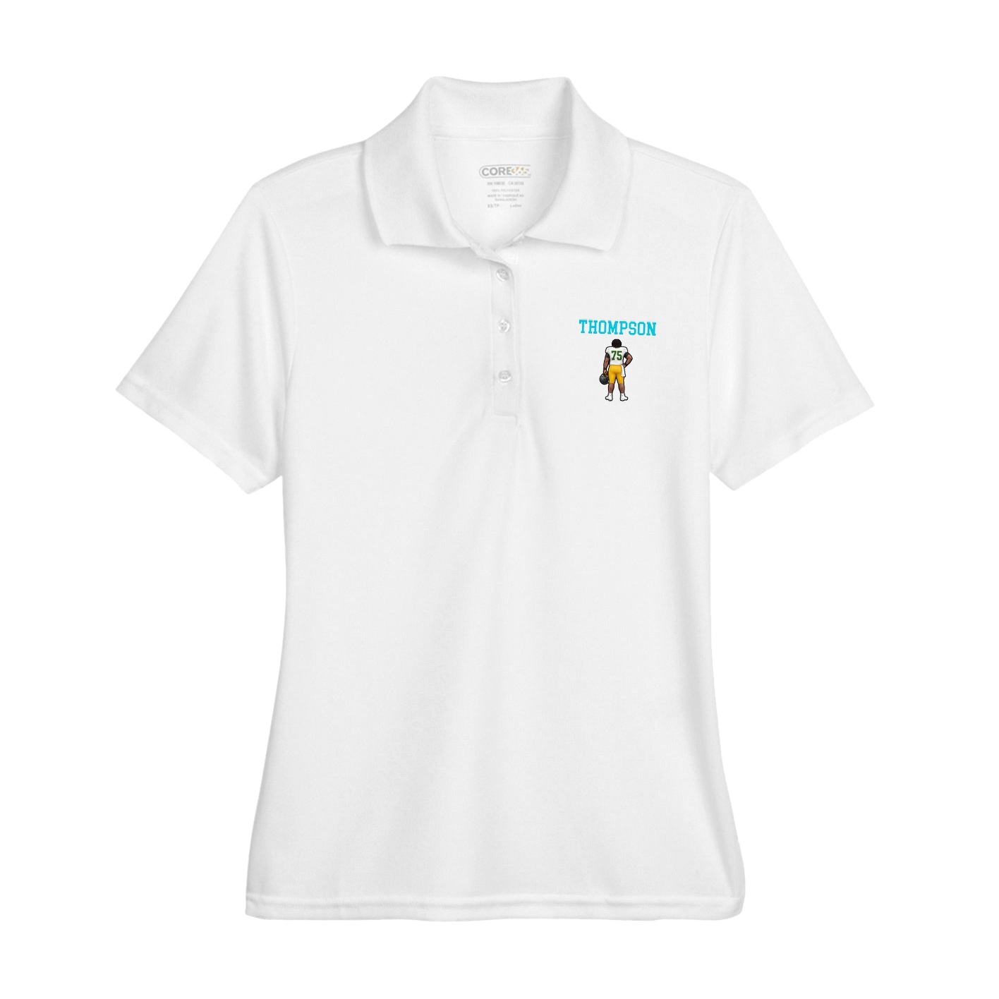 Womens Performance Polo — Shirsey in White