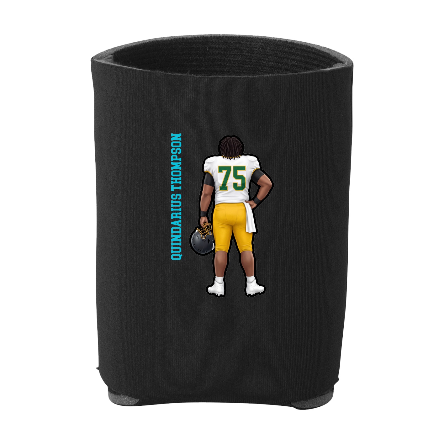 Can Holder — Name Vertical in Black
