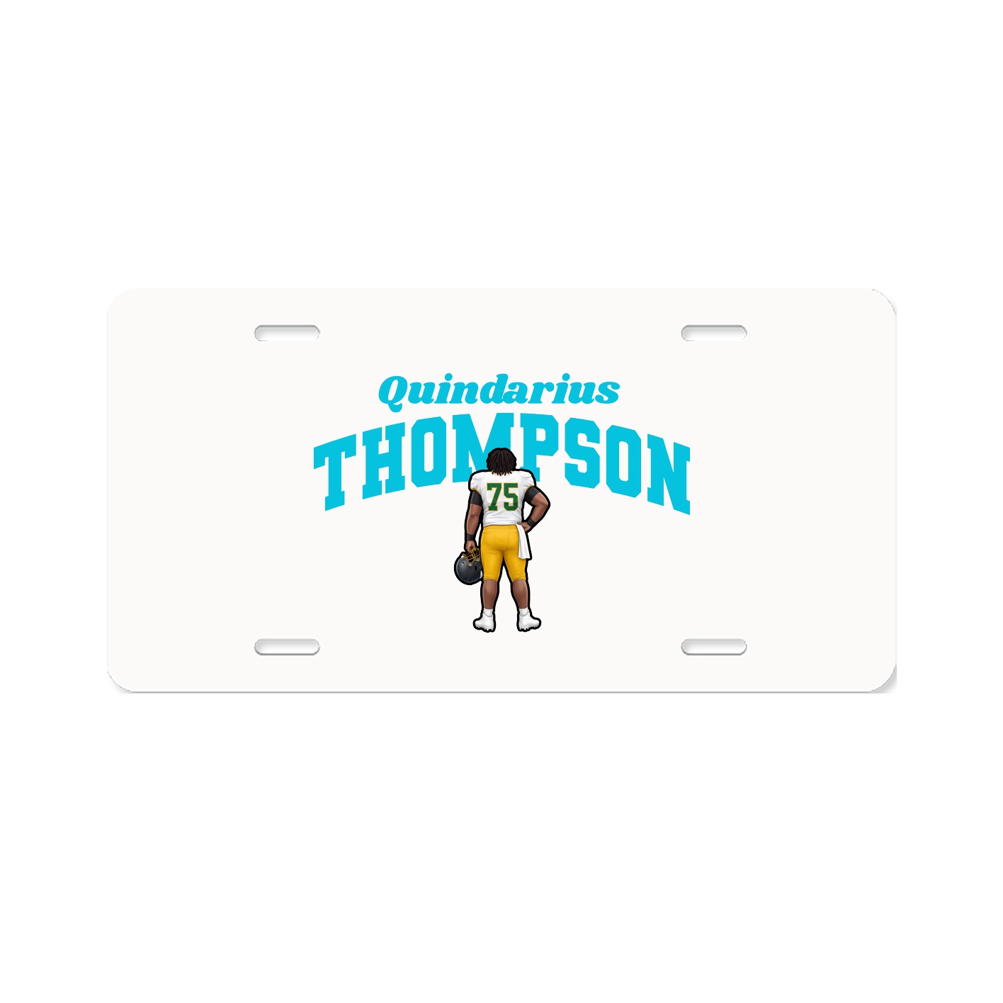 License Plate — Signature Arch in Classic