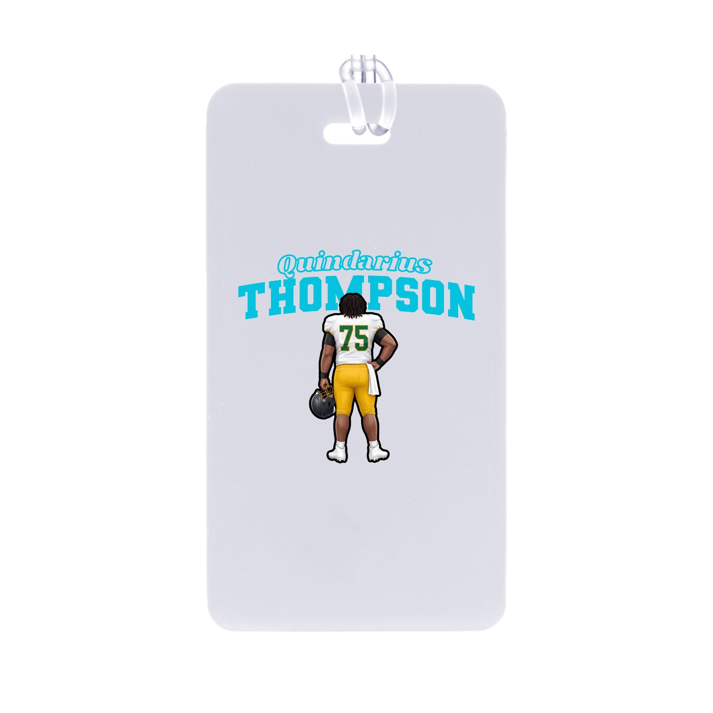 Bag Tag — Name Arch in Classic