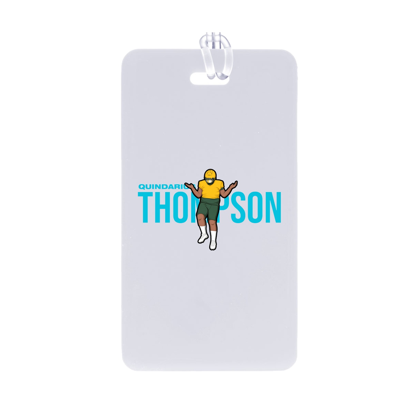 Bag Tag — Player Name in Classic