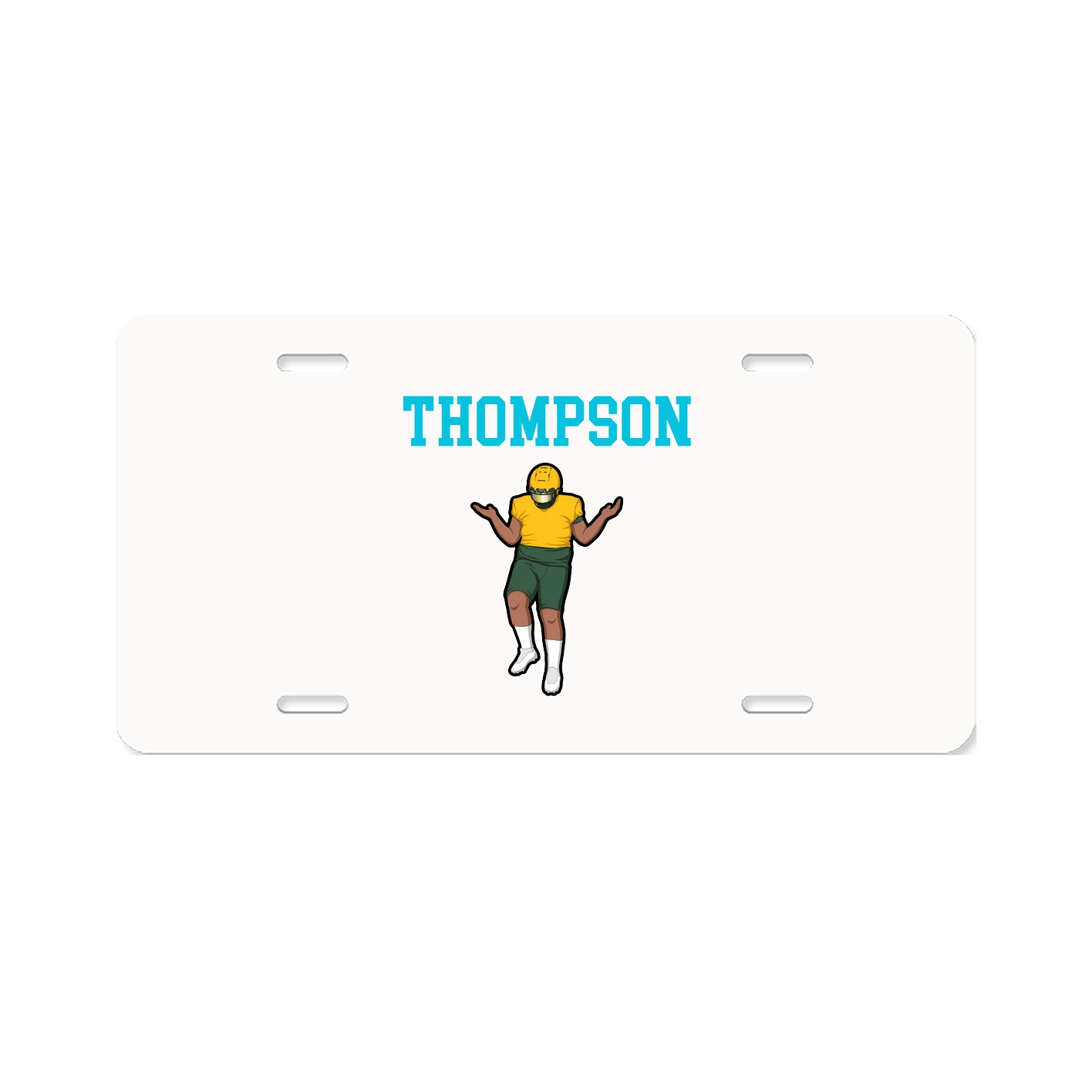 License Plate — Shirsey in Classic