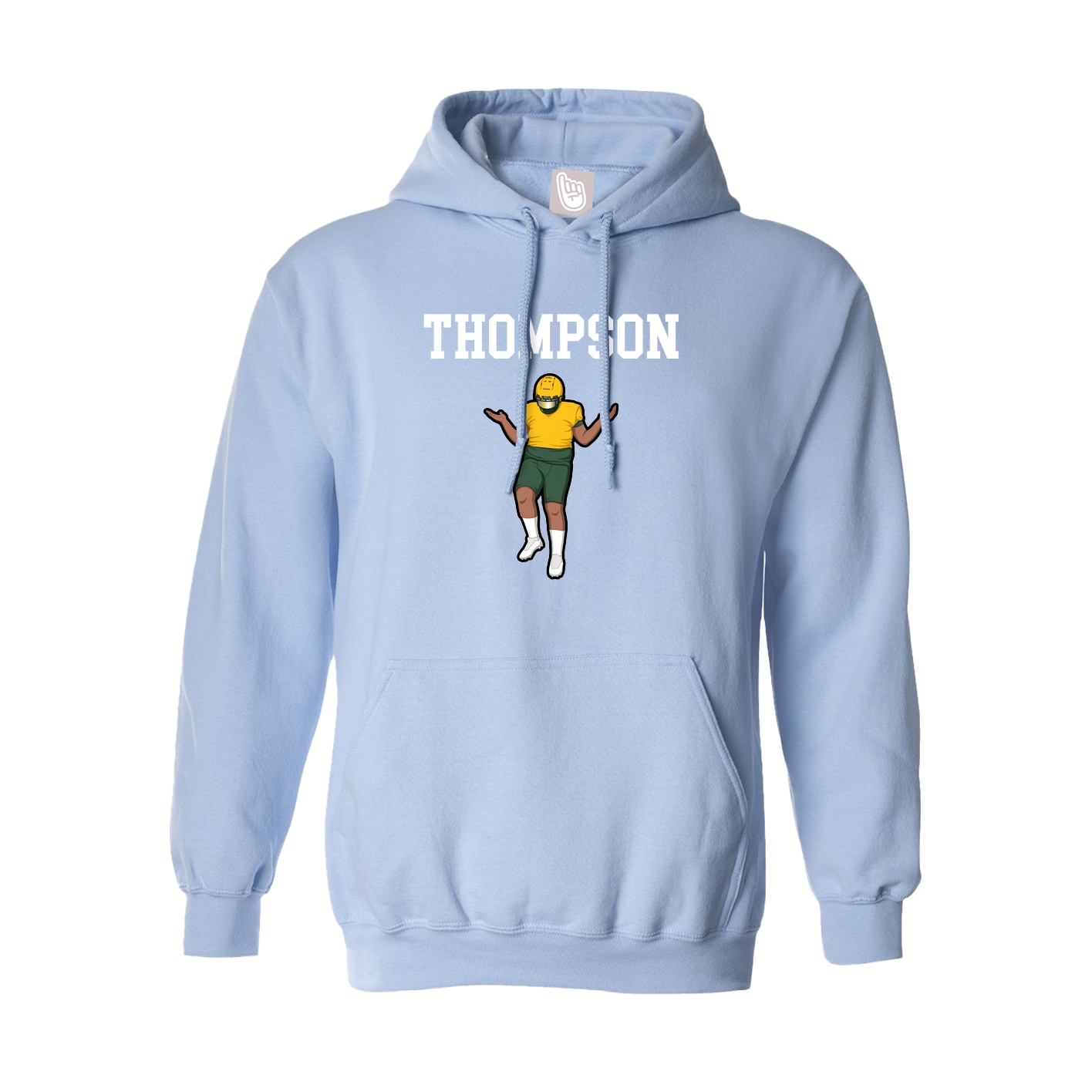 Hoodie — Shirsey in Light Blue