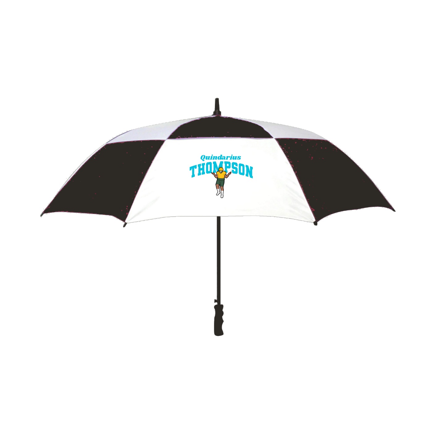 Golf Umbrella — Signature Arch in Black