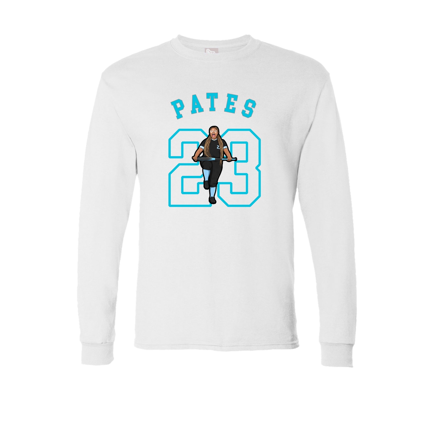 Long Sleeve Tee — Shirsey Arch in White
