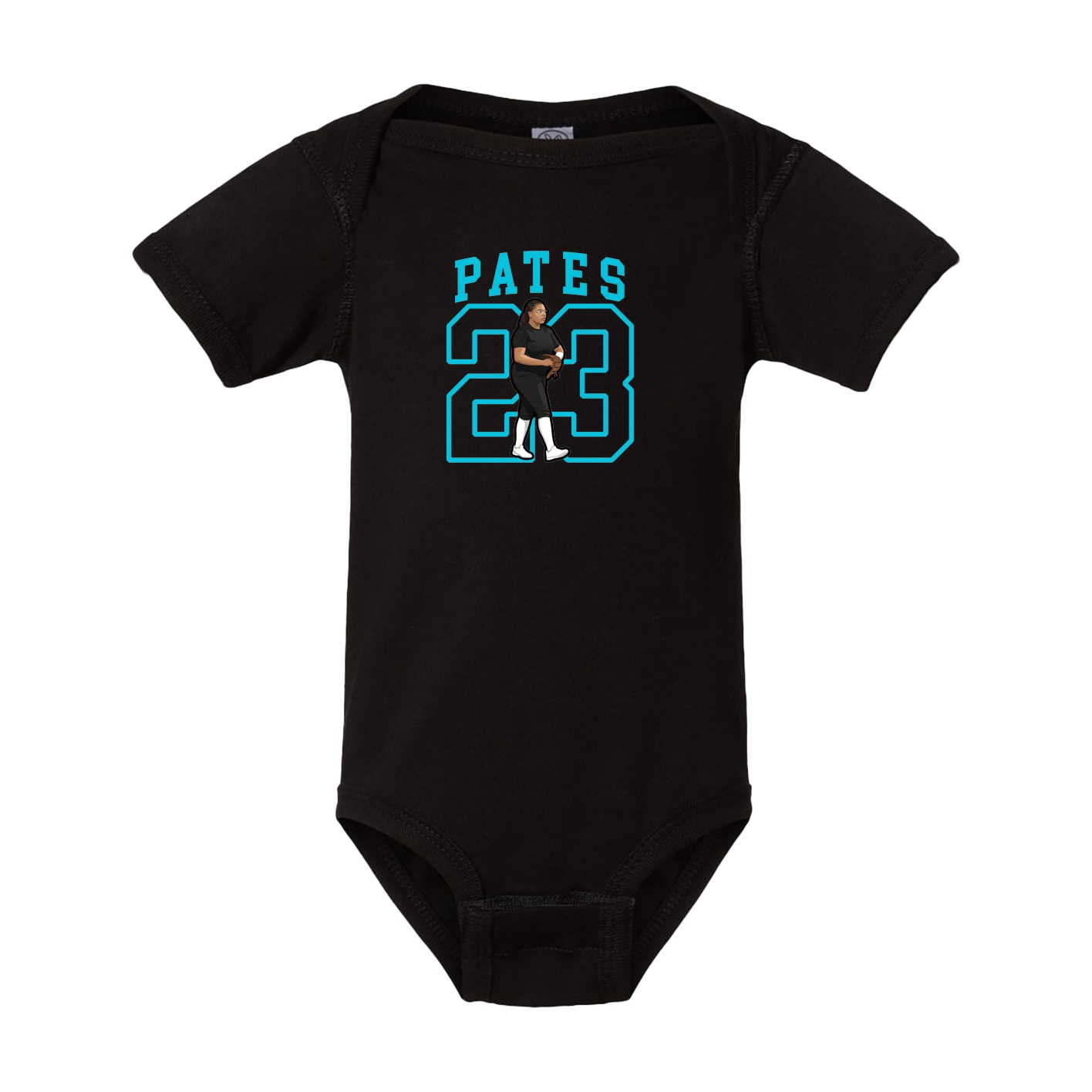 Baby Onesie — Shirsey in Black