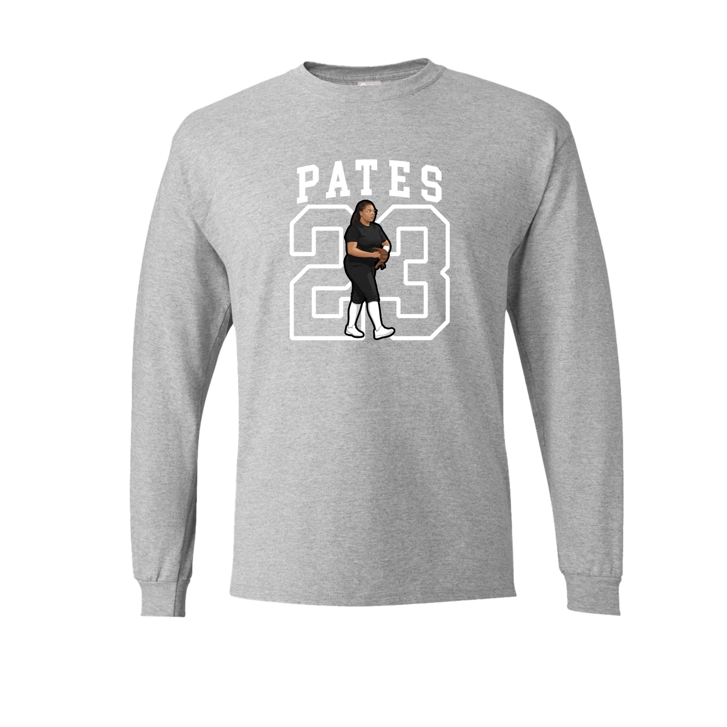 Long Sleeve Tee — Shirsey in Grey