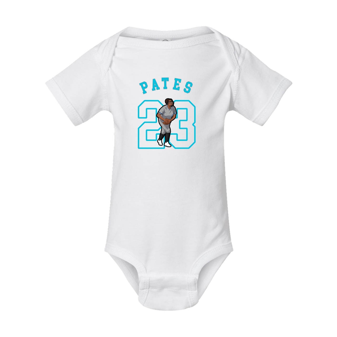 Baby Onesie — Shirsey Arch in White