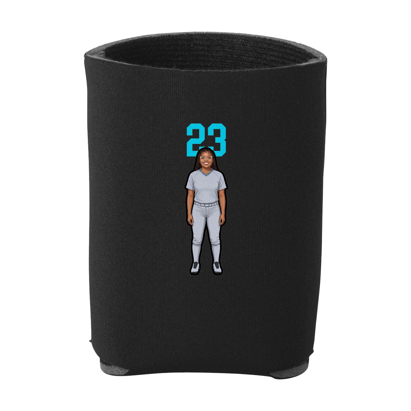 Can Holder — Number Top in Black
