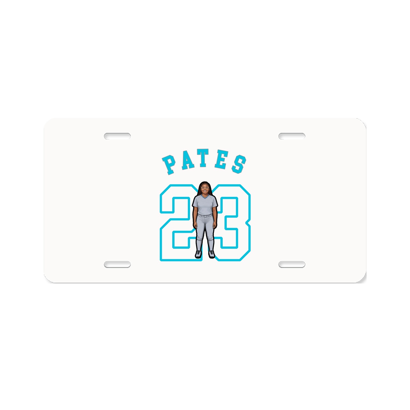 License Plate — Shirsey Arch in Classic