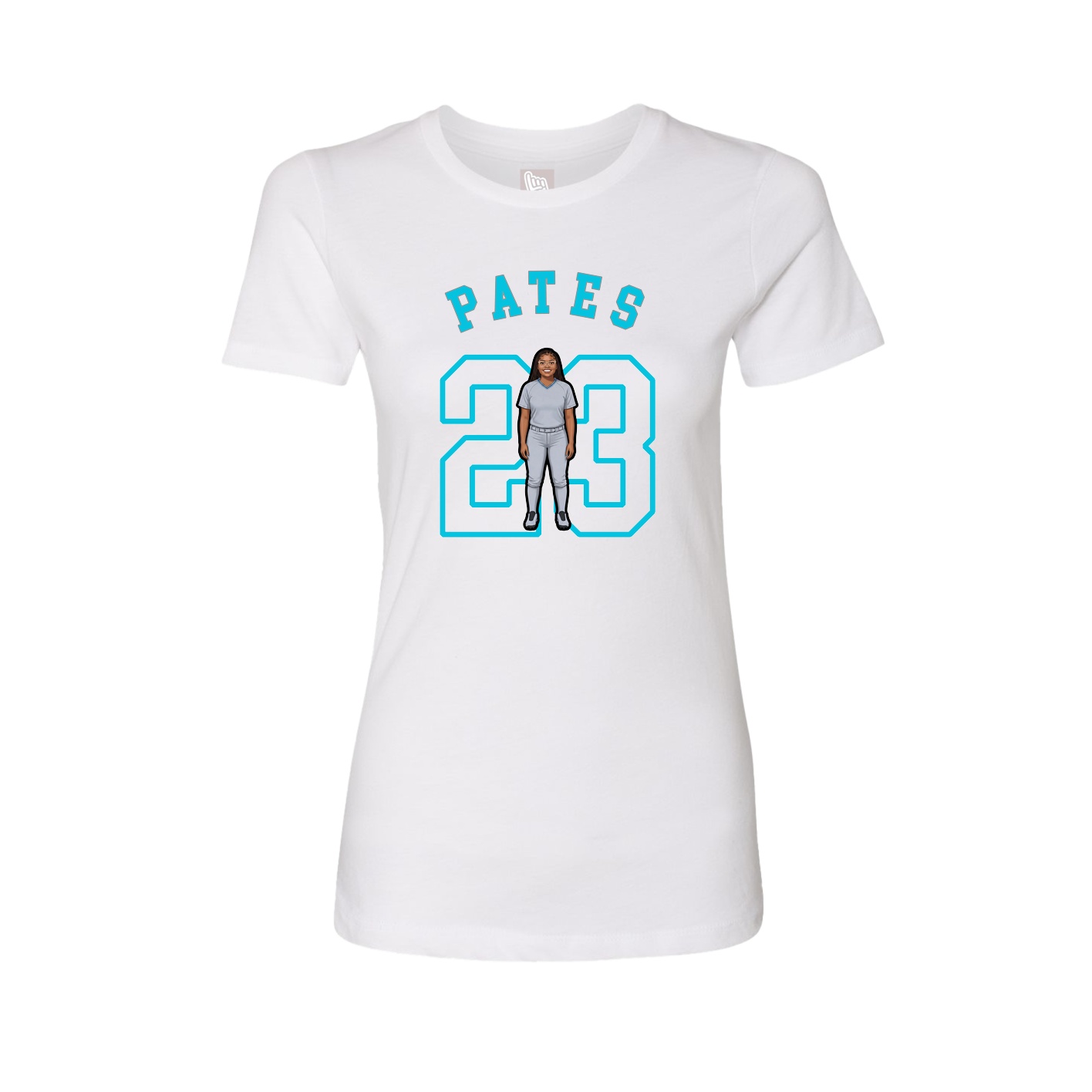 Womens Tee — Shirsey Arch in White